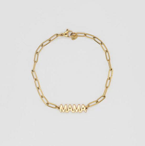 Mama Paperclip Bracelet