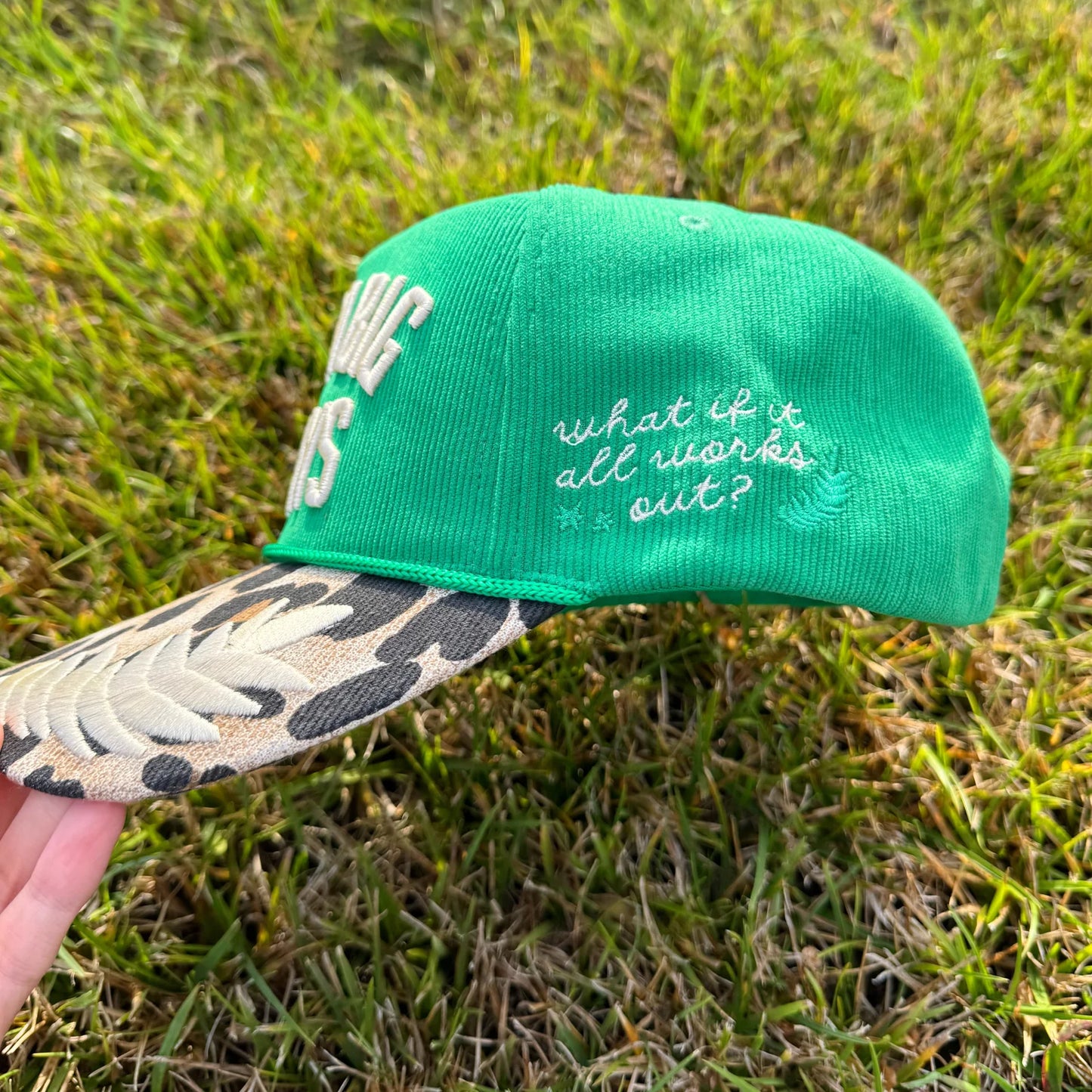 "Dream Big" Embroidered Hat