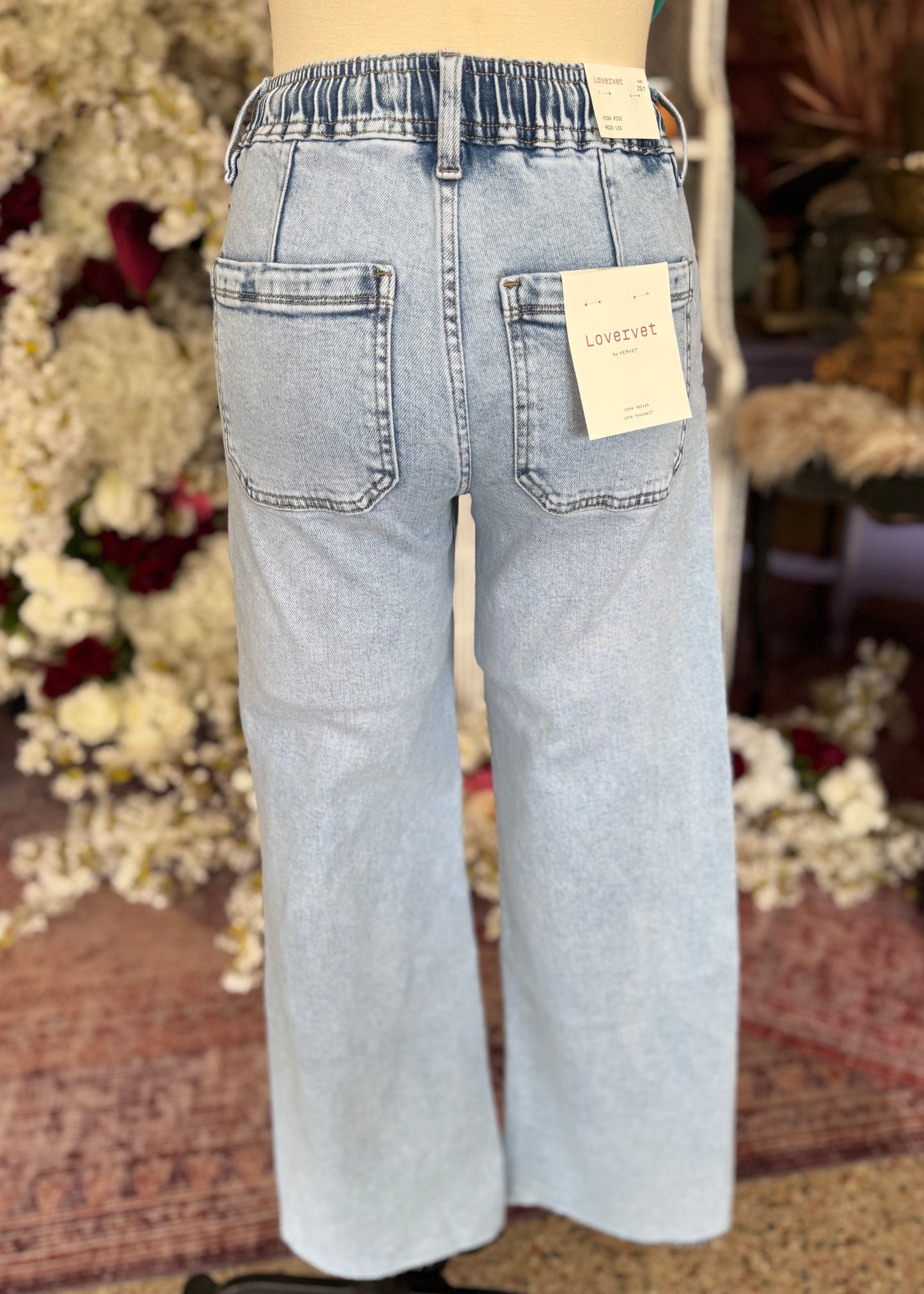 Vervet High Rise Drawstring Pants