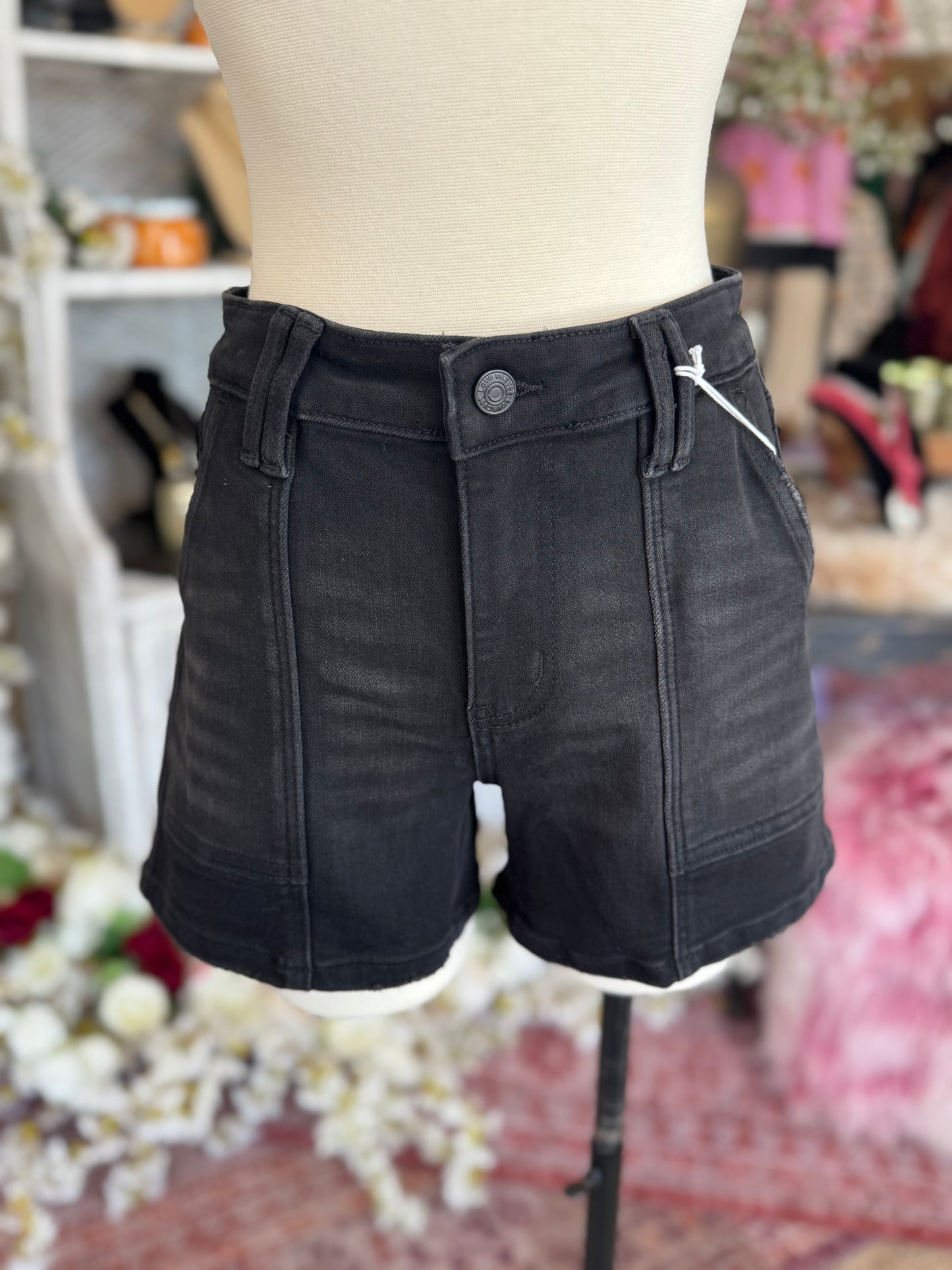 Vervet High Rise Utility Shorts