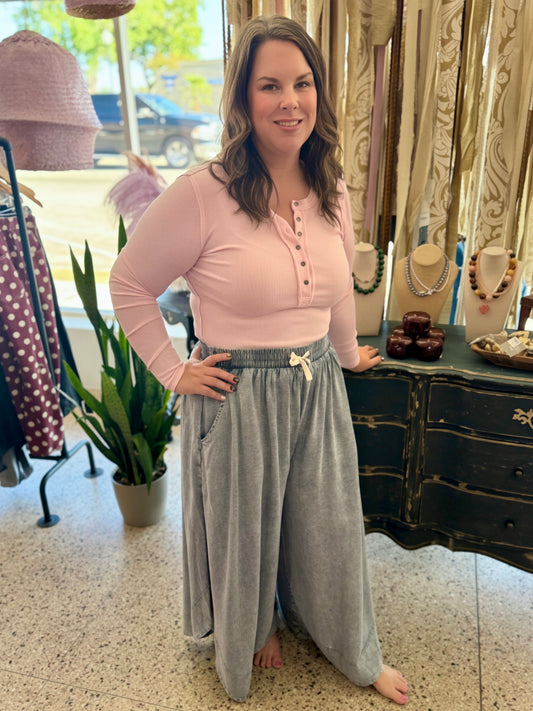 Tulip Hem Denim Pant