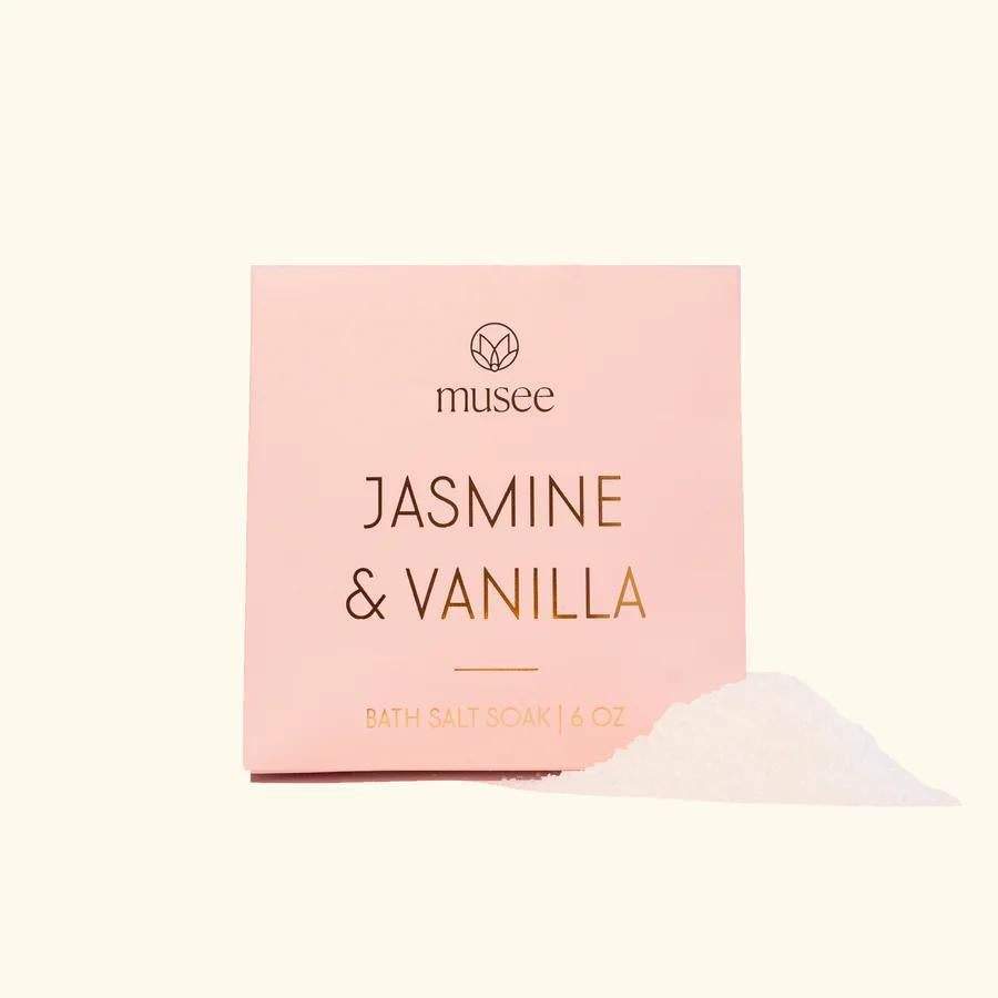 Musee Bath Salt Soak - Jasmine & Vanilla
