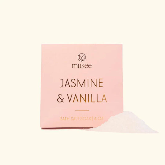 Musee Bath Salt Soak - Jasmine & Vanilla