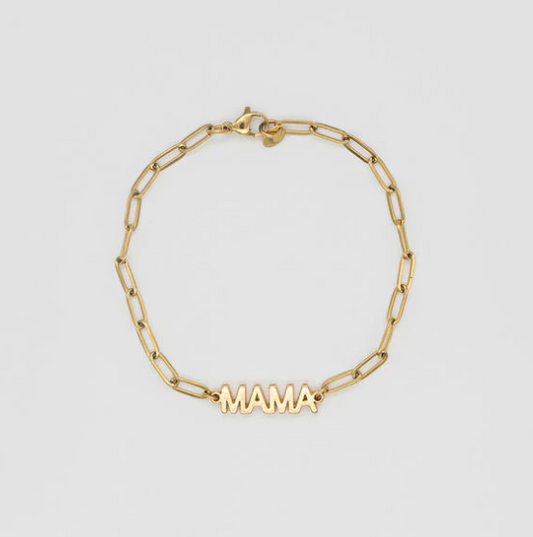 Mama Paperclip Bracelet