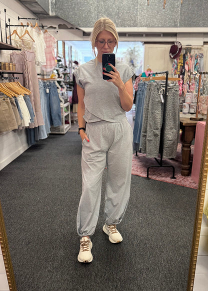 Tulip Top w/ Jogger Lounge Set