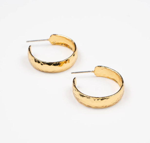 Hammered Hoops