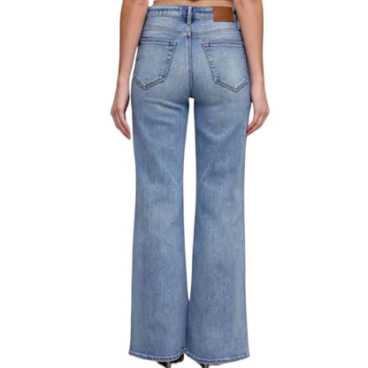 Hidden Jeans, Medium Vintage Wash Comfort Flare