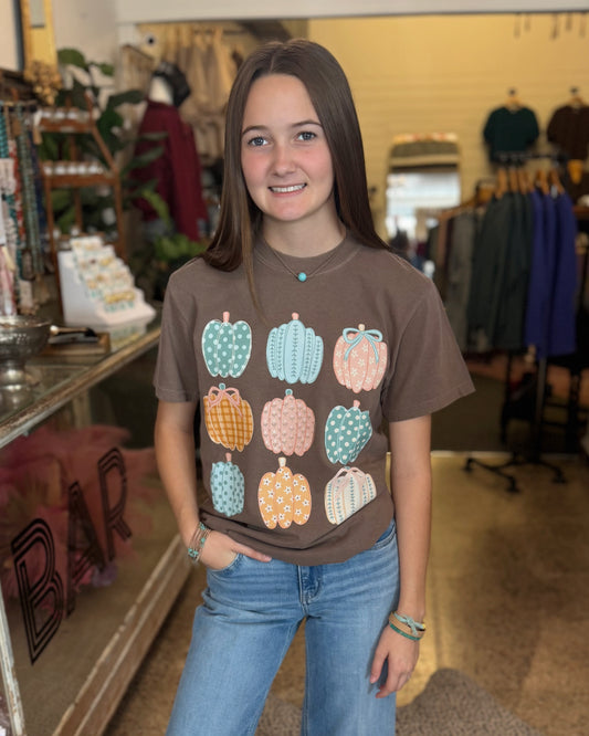 Pastel Pumpkins Tee