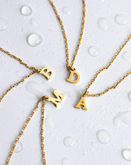 Dainty Initial Necklace