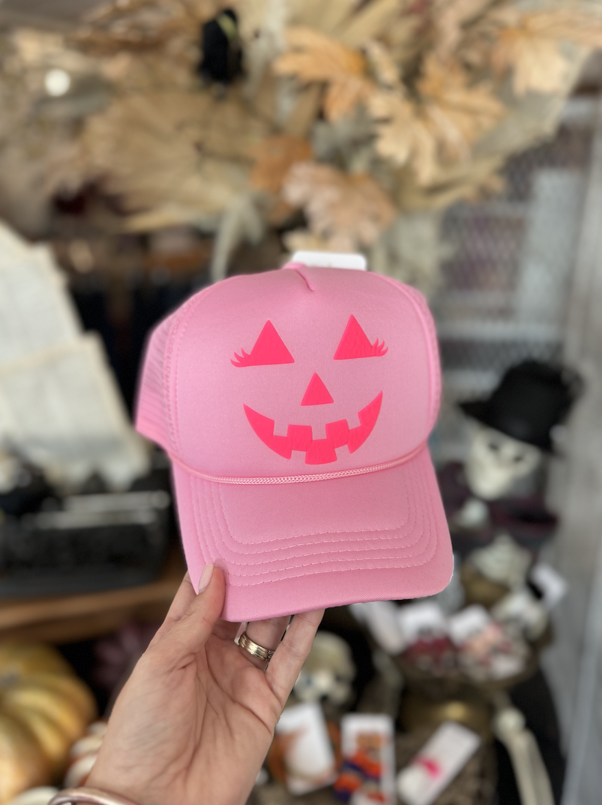 Pink-O-Lantern Trucker Hat