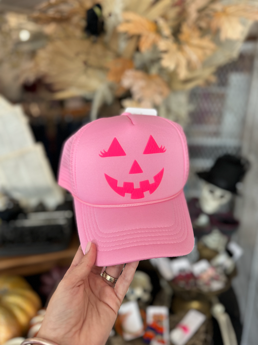 Pink-O-Lantern Trucker Hat