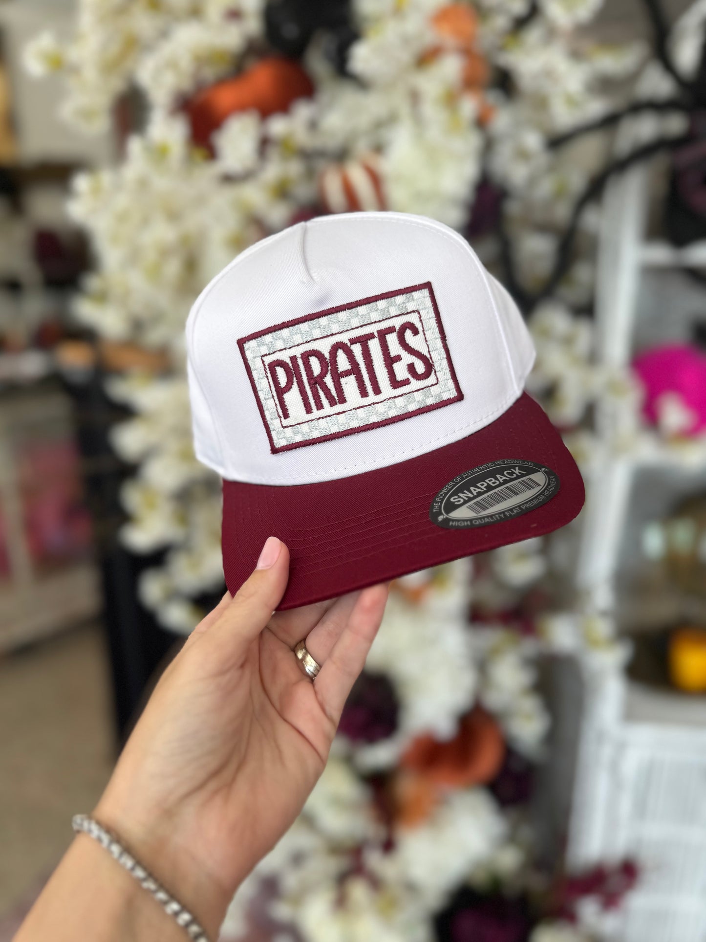Checkered Pirates Hat