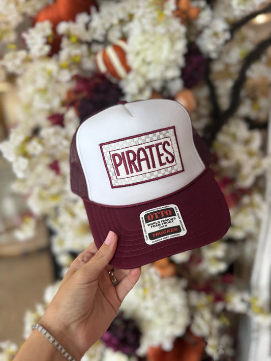 Checkered Pirates Hat