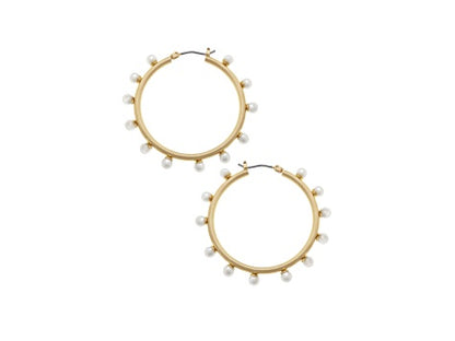 Katie Studded Hoop