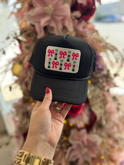 Holiday Nutcracker Patch Hat