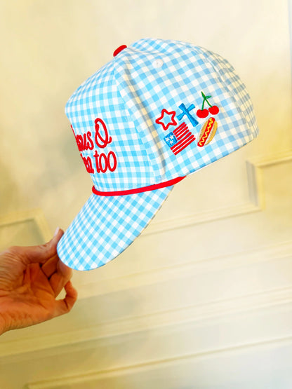 Loves Jesus & America Too Hat