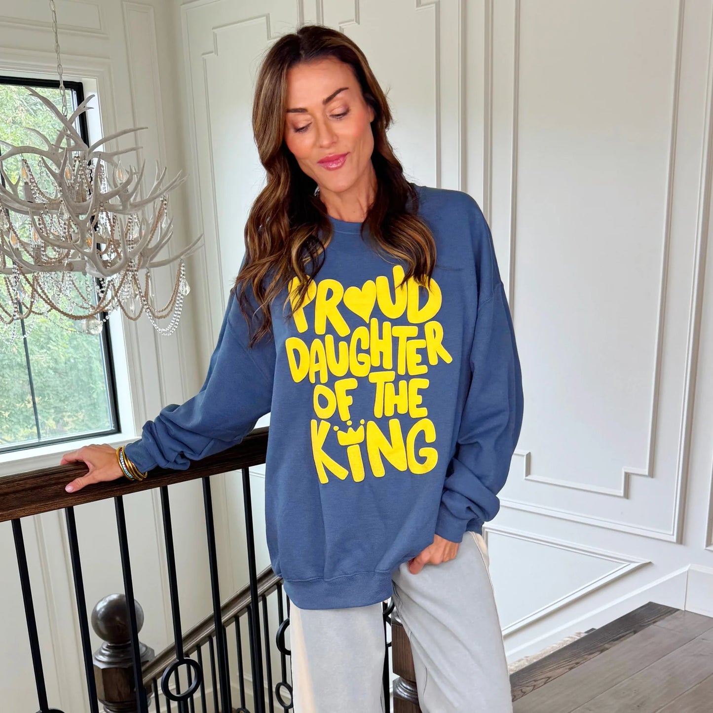 "Proud Daughter of The King" Pullover