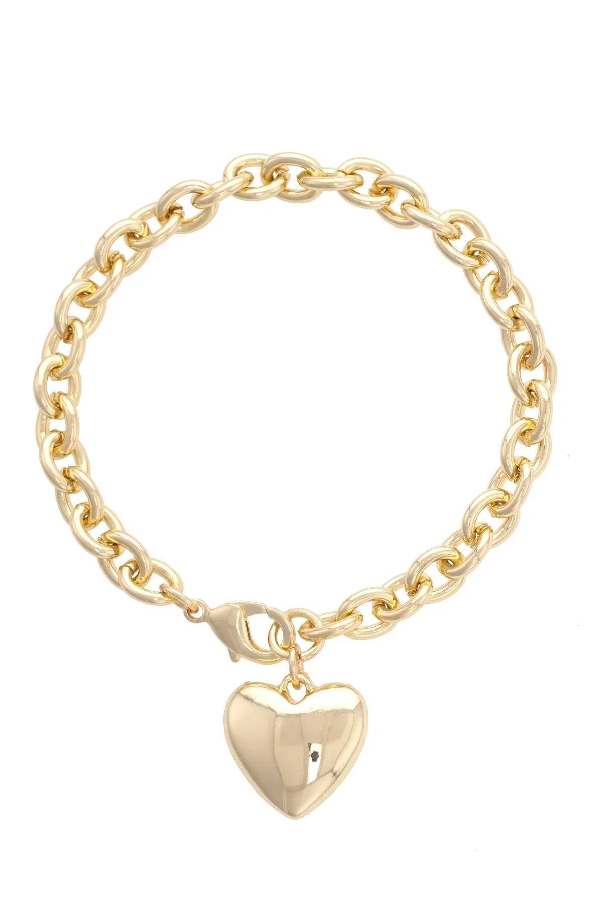 Hererra Puffy Heart Bracelet