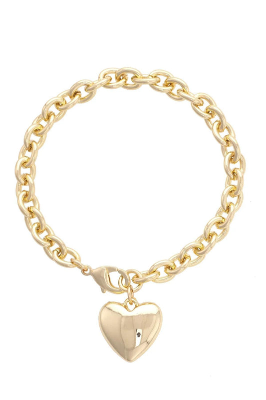 Hererra Puffy Heart Bracelet