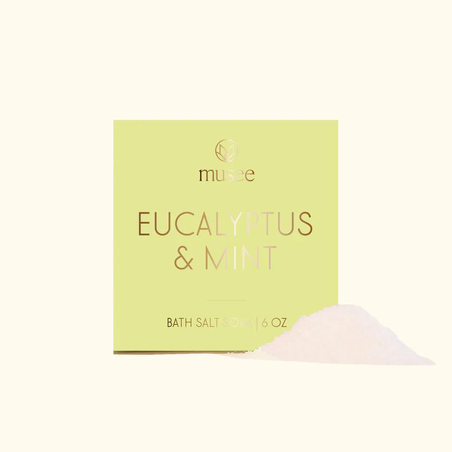 Musee Bath Salt Soak - Eucalyptus & Mint