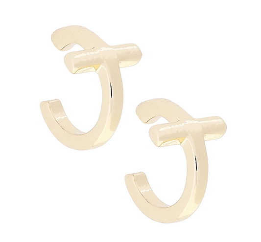 Josie Cross Mini Hoop Earrings